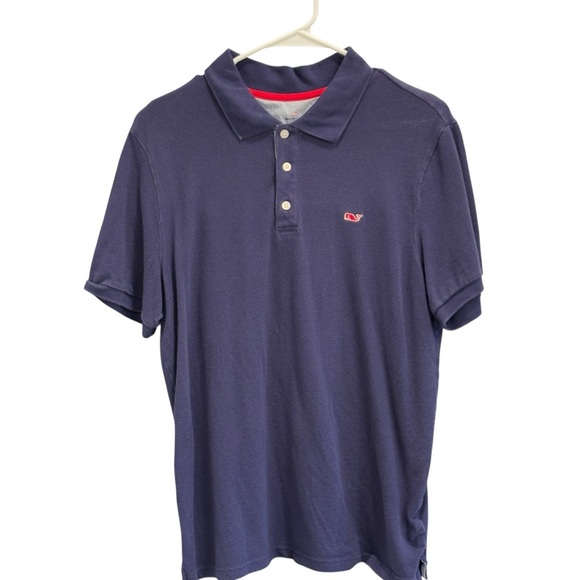 Vineyard Vines for Target Navy Mens Polo Size Medium 100% Cotton - Picture 1 of 6